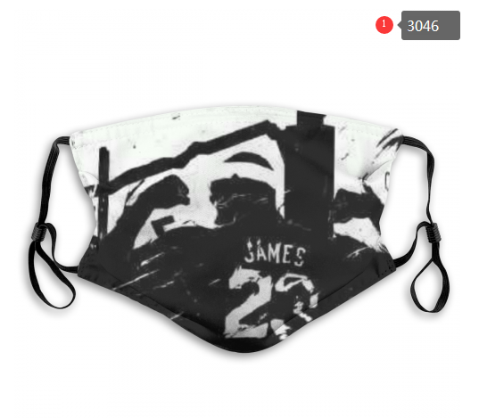 NBA Los Angeles Lakers #20 Dust mask with filter->nba dust mask->Sports Accessory